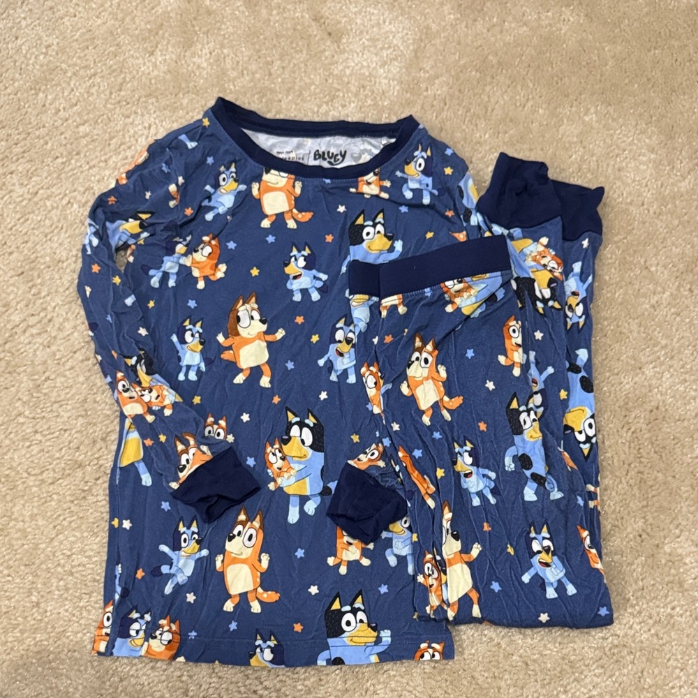 Little Sleepies Bluey Pajamas